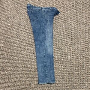 NYDJ Sheri Slim Dark Blue Jeans